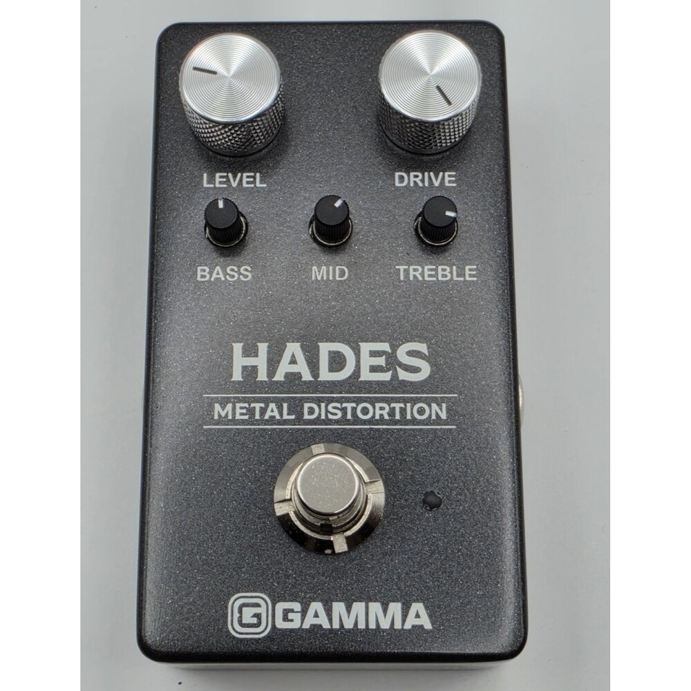 GAMMA Hades Metal Distortion Analog Effects Pedal for Electric Guitar